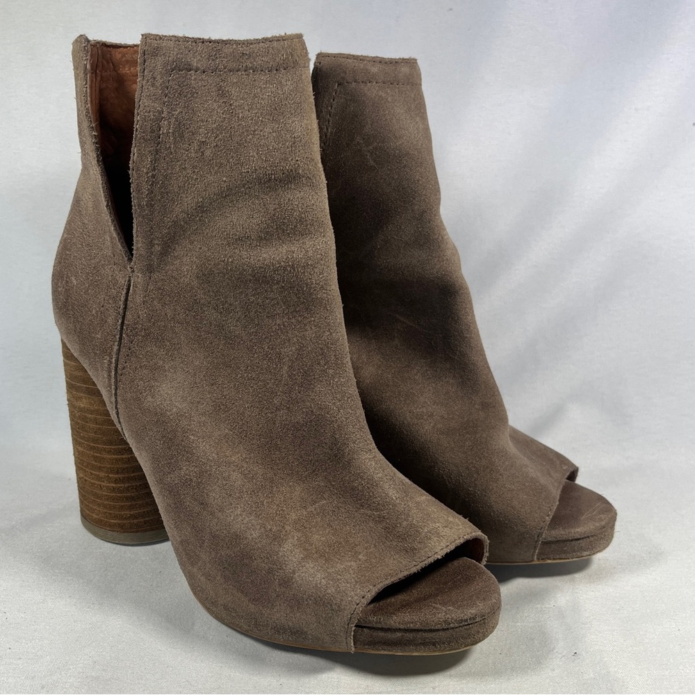 Jeffrey Campbell Oath Peeptoe Bootie - Size 8.5